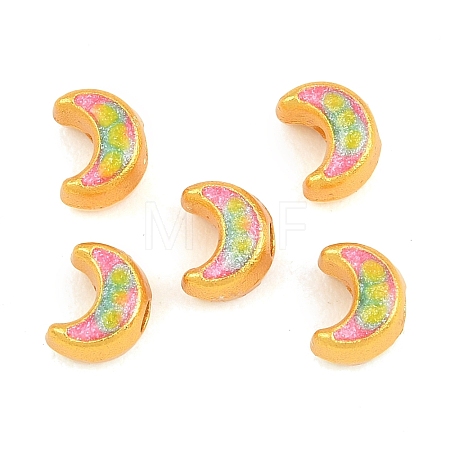 Alloy Enamel Beads ENAM-D318-01G-02-1