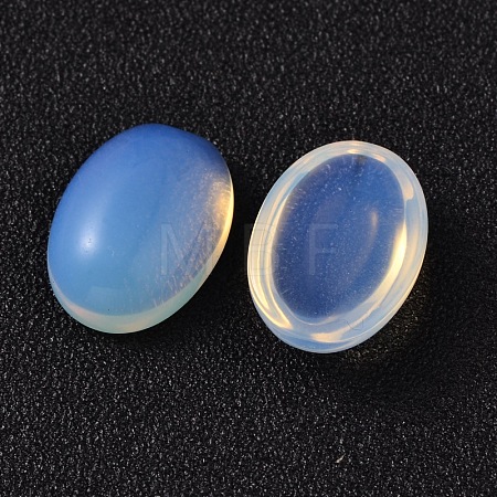 Oval Opalite Cabochons G-P131-10x8-06-1