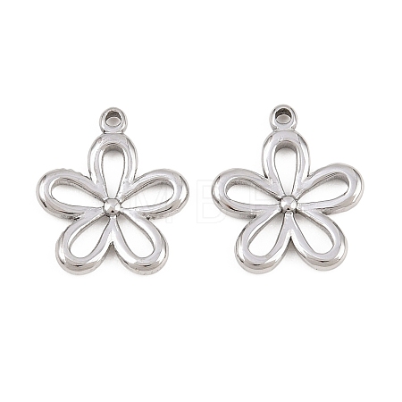 304 Stainless Steel Pendants STAS-L317-26P-1