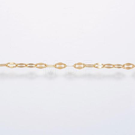 Ion Plating(IP) 304 Stainless Steel Dapped Chains CHS-H007-56G-1
