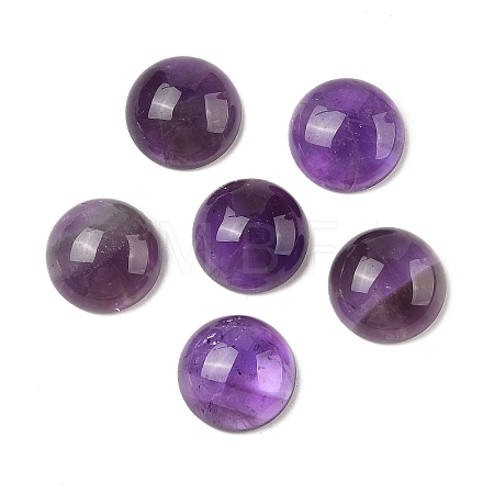 Natural Amethyst Cabochons G-L614-C02-01-1