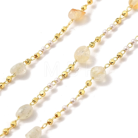 Handmade Brass Link Chain CHC-E028-10G-01-1