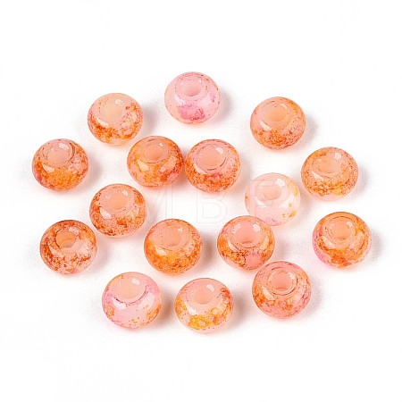 3/0 Baking Paint Glass Beads GLAA-G118-02A-1