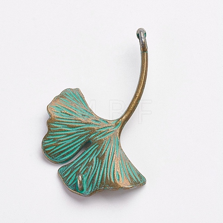 Tibetan Style Alloy Pendants X-PALLOY-F187-40ABG-1