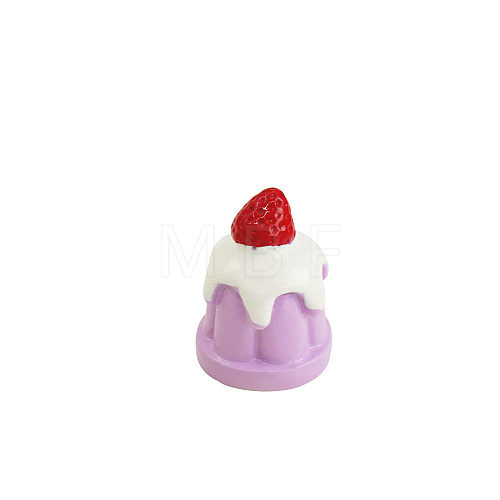 Resin Strawberry Cakes PW-WGC6C95-03-1