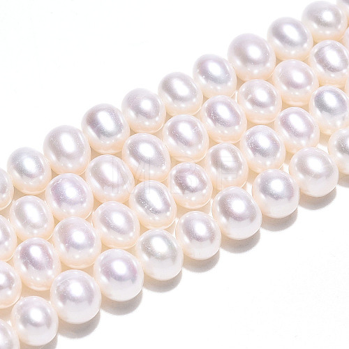 Natural Cultured Freshwater Pearl Beads Strands PEAR-N016-06C-1