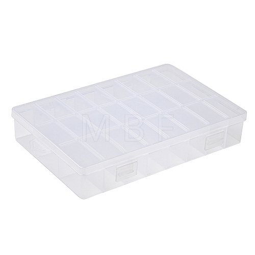 (Defective Closeout Sale: Scratched) Plastic Bead Storage Containers CON-XCP0002-12-1