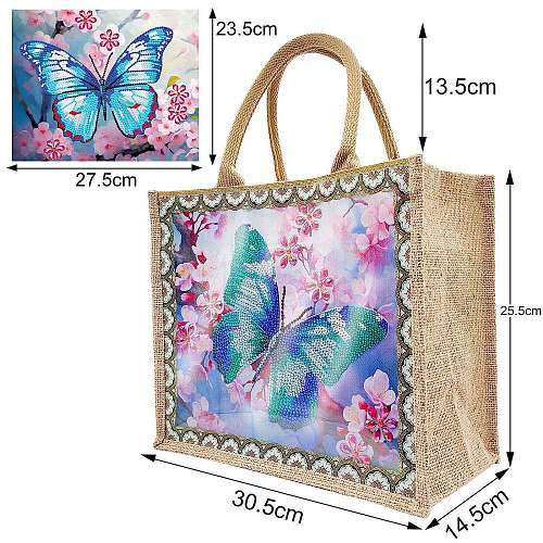 DIY Diamond Painting Handbag Kits PW-WG60864-04-1