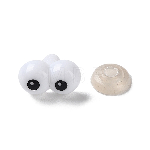 Plastic Craft Doll Eyes DIY-XCP0002-81-1