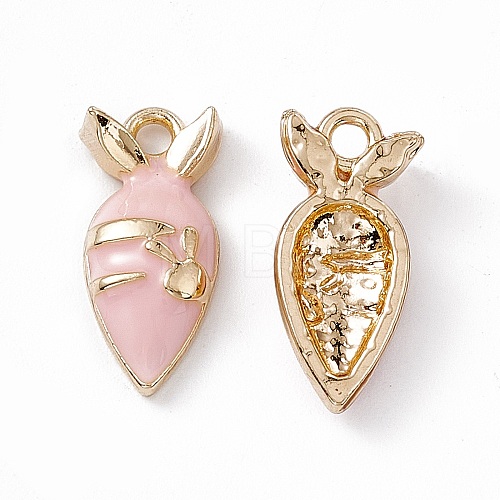 Alloy Enamel Pendants PALLOY-P287-12G-03-1