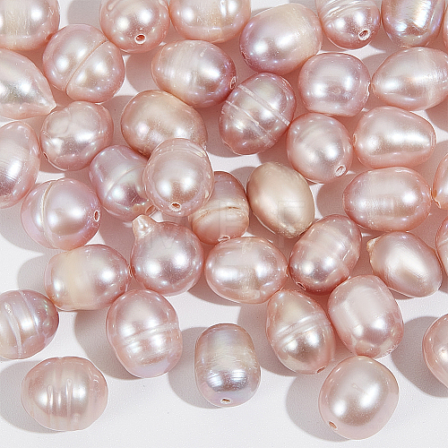  1 Strand Natural Cultured Freshwater Pearl Beads Strands PEAR-NB0002-45A-1