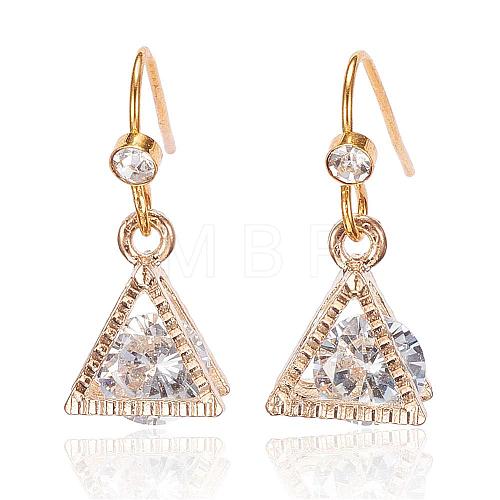 Brass Dangle Earrings EJEW-JE02326-1