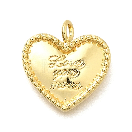 Brass Charms KK-S508-41G-01-1