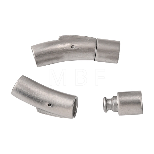 304 Stainless Steel Bayonet Clasps STAS-F131-22P-1