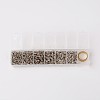 Iron & Brass Open Jump Rings IFIN-X0033-P-B-4