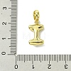 Rack Plating Brass with ABS Plastic Pearl European Dangle Charms KK-G501-02I-G-3