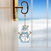 8 Styles Christmas Snowman DIY Diamond Painting Pendant Decoration Kits PW-WG305E1-01-4