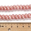 Porcelain Rondelle Beads PORC-Q001-01I-4