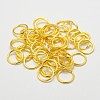 Brass Round Rings KK-WH0084-05C-G-1