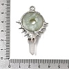 Natural New Jade Big Pendants G-G466-02P-10-3