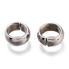 201 Stainless Steel Jump Rings STAS-O137-13P-A-2