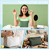 5Pcs 5 Colors Cloth Zipper Jewelry Bag Gift Pouches ABAG-WH0077-11C-5