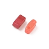 Glass 2-Hole Baking Paint Glass Seed Beads GLAA-G130-01B-3