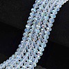 Electroplate Glass Beads Strands LS-EGLA-A034-J2mm-L07-1