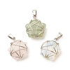 Natural & Synthetic Mixed Stone Pendants PALLOY-JF01596-1