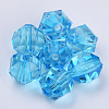 Transparent Acrylic Beads TACR-Q256-6mm-V40-1