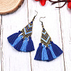 Tassel Earrings Ethnic Style Fringe Ear Drops Women's Ear Hooks PF3468-5-1