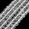 Natural Quartz Crystal Beads Strands G-C280-B14-6mm-2