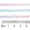 Transparent Painted Glass Beads Strands LS-DGLA-A034-T2mm-A22-3