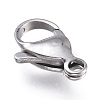 316 Surgical Stainless Steel Lobster Claw Clasps X-STAS-M281-01P-F-2