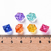 Transparent Acrylic Beads TACR-S154-15B-4