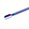 Oblique Head Stainless Steel UV Gel Nail Polish Remover Cleaner MRMJ-WH0071-37-2