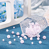 105Pcs 3 Styles Electroplate Opaque Solid Color Glass Beads Strands GLAA-TA0004-40B-6