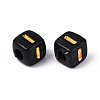 Opaque Acrylic Beads SACR-T035-20I-2