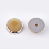 UV Plating Acrylic Cabochons FIND-T046-44A-07-2