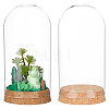 Glass Dome Cover LS-AJEW-WH0505-27-1
