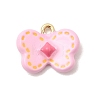 Alloy Enamel Pendants FIND-Z119-06G-01-1