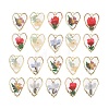 Alloy Epoxy Resin Pendants FIND-Z114-01G-02-1