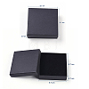 Kraft Cotton Filled Cardboard Paper Jewelry Set Boxes X1-CBOX-G015-05-3