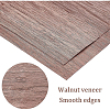 8 Sheets Walnut Wood Sheet DIY-BC0005-38-4
