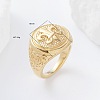 Punk 304 Stainless Steel Finger Rings for Men UD1996-1-5