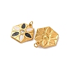 304 Stainless Steel Rhinestone Pendants STAS-U061-14G-01-2