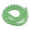 Imitation Jade Glass Beads Strands GLAA-T032-J4mm-02-2