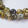 Natural Dragon Veins Agate Beads Strands X-G-G515-8mm-02A-3