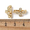 Brass Micro Pave Cubic Zirconia Pendants Bails KK-D324-40G-2