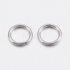 304 Stainless Steel Open Jump Rings STAS-A036-02A-2